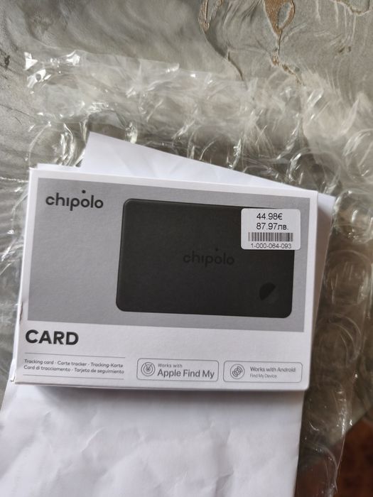 Chipolo CARD  ново