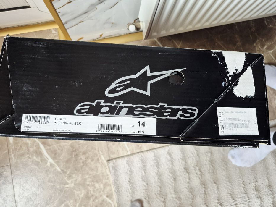 Мотокрос ботуши alpinestars tech7