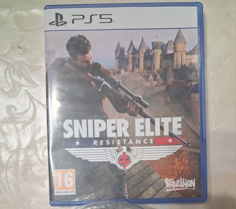 Диск игра на пс 5 Sniper elite resistance ps 5