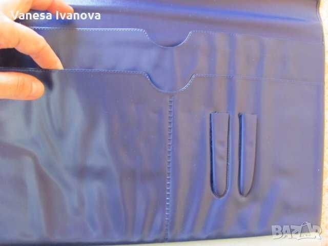 Папка - чанта Тъмносиня