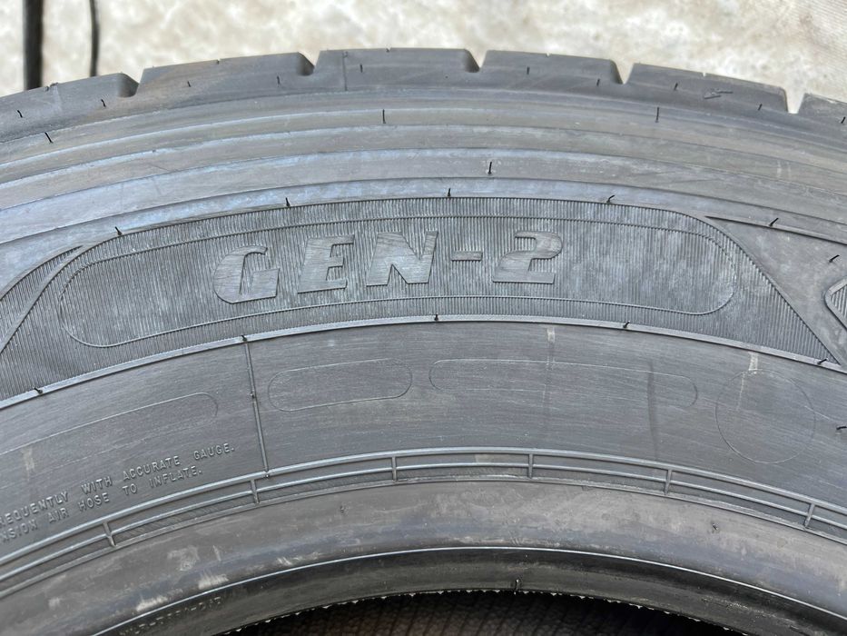 4 Нови гуми 315/70R22.5 Goodyear KMax D Gen-2 154/150L M+S 3PMFS