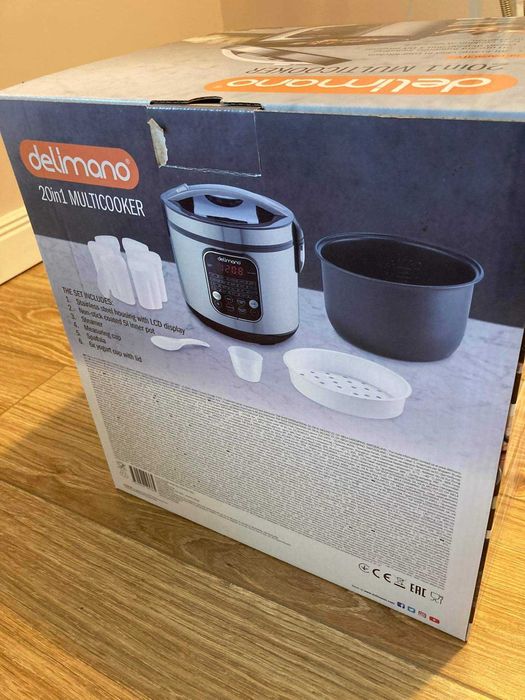 Мултикукър 20в1 с приставки