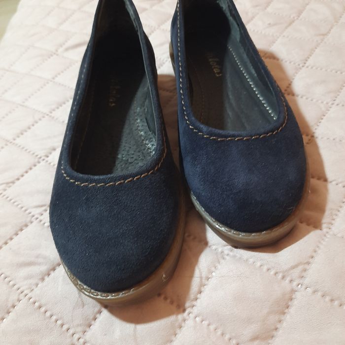 Balerini piele întoarsă, mărimea 36