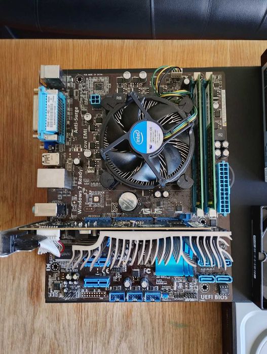 Дънна платка + Процесор + Памет + Видео карта ASUS GTX 560 Ti GTX 780