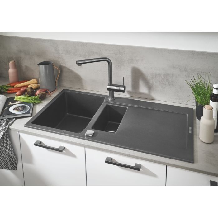 Кухненски смесител Grohe Minta 32168DC0,издърпващ се аератор,матиран