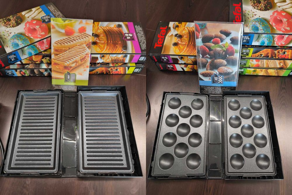 Sandwich-maker Tefal Snack Collection + accesori