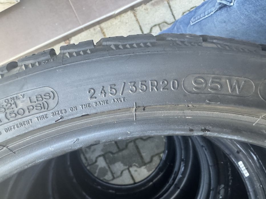 4бр Зимни Гуми Michelin Pilot Alpin 4 245/35/20 КАТО НОВИ