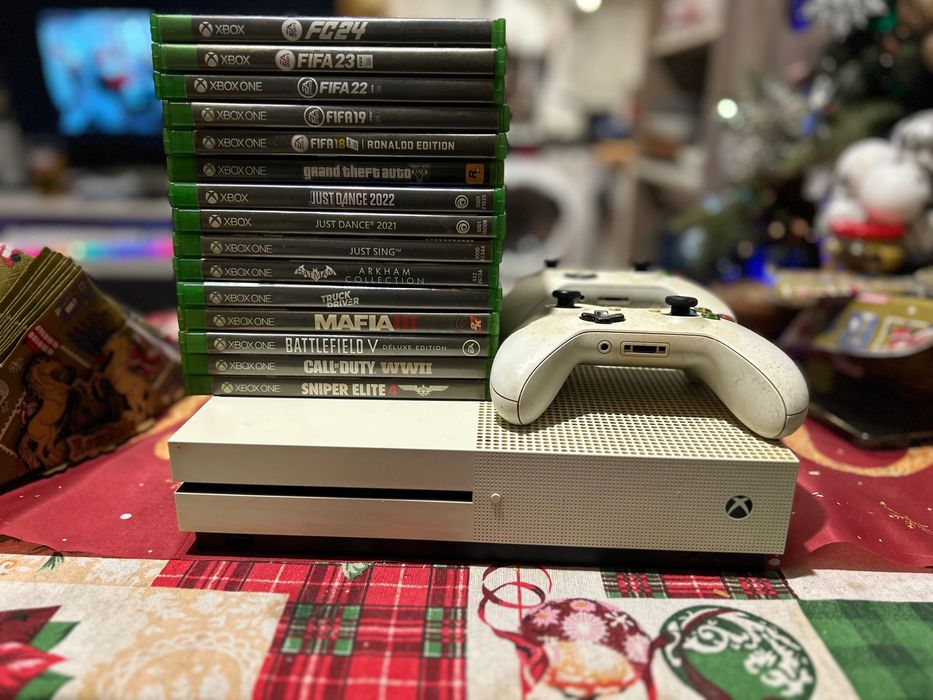 Xbox One S + 15 jocuri