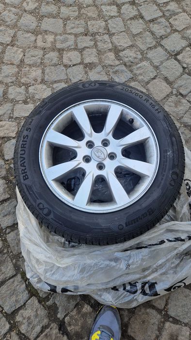 4бр. Лети джанти с летни гуми за SUBARU 16"