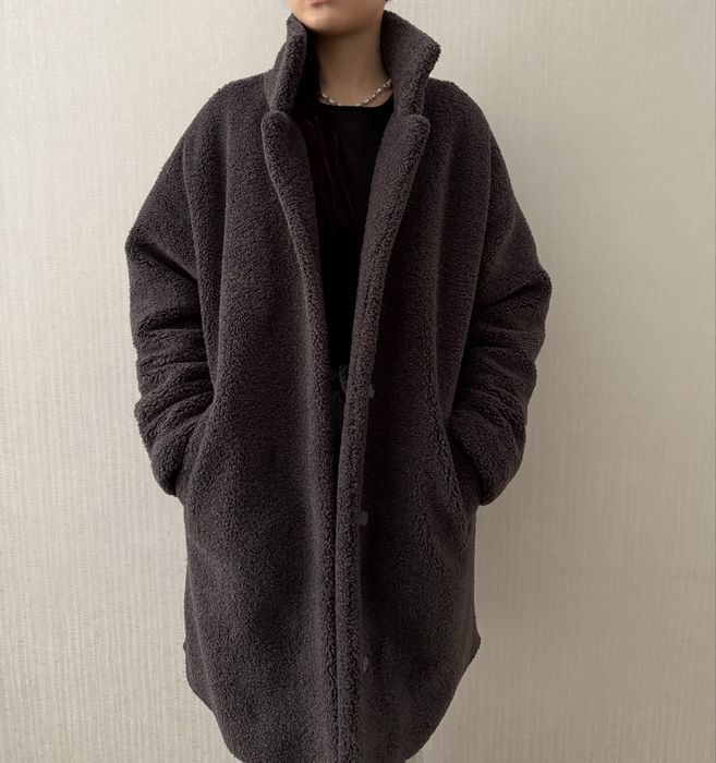 Шуба из эко меха