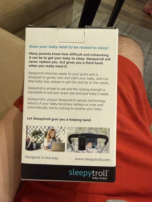 Sleepytroi което помага на бебето да спи дълго и добре в количката