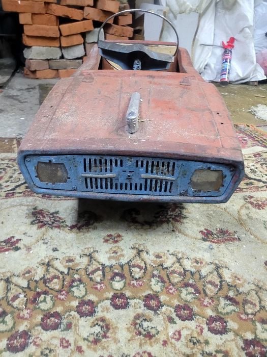 Педальная машинка ссср радуга