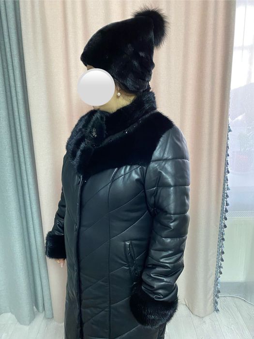 Продам дубленку и ушанку