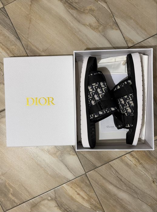 Dior Alpha Sandal Slides obilque