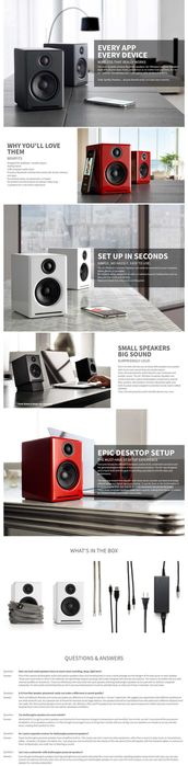 Audioengine A2+ Wireless Speaker Set