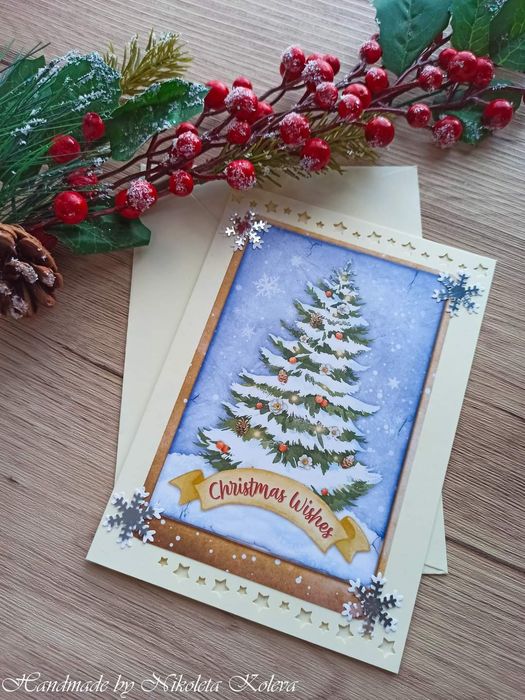 Стилни коледни картички
