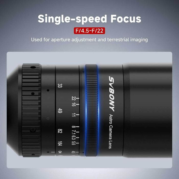 Астрограф SVBONY SV555 54mm Petzval APO (F4.5) - Full Frame