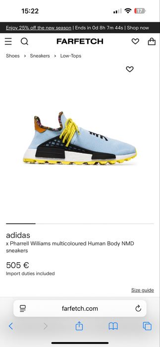 Adidas NMD x Pharrell Human Body 40