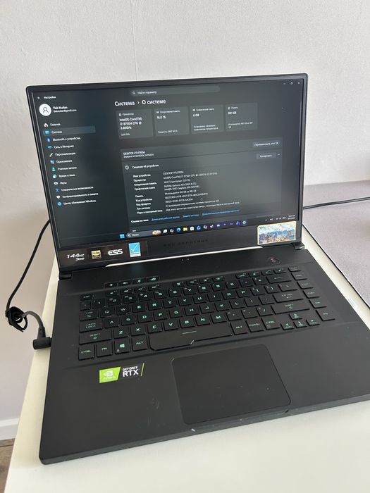 ASUS ROG Zephyrus M GU502GV