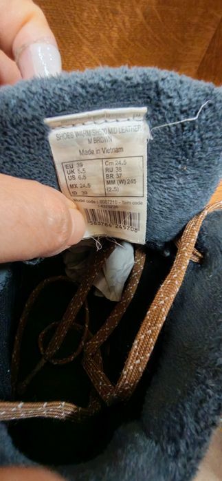 Обувь ботинки 39 размер зима зимние