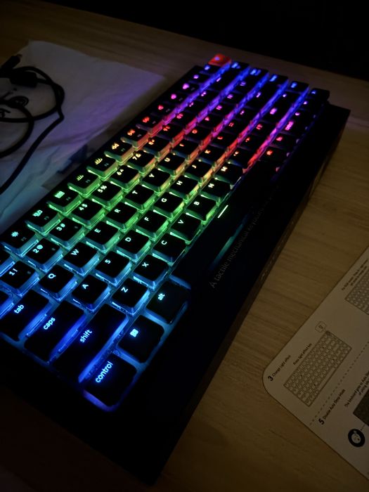 Механична клавиатура Keychron K3 V2 RGB Hot-swappable
