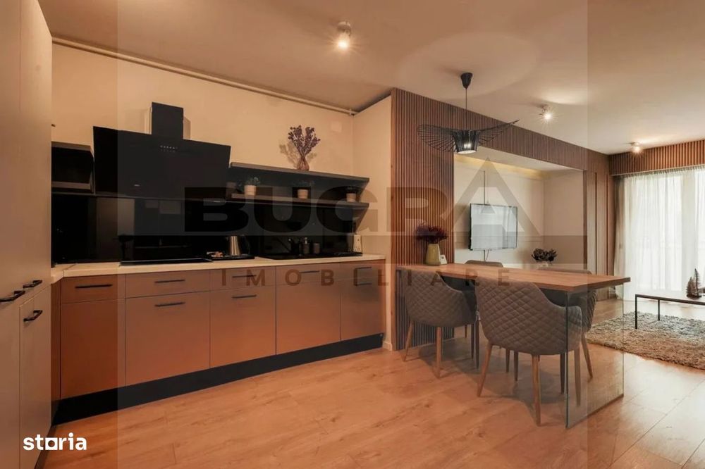 Apartament de 2 camere, 55mp, parcare, modern, Scala Center