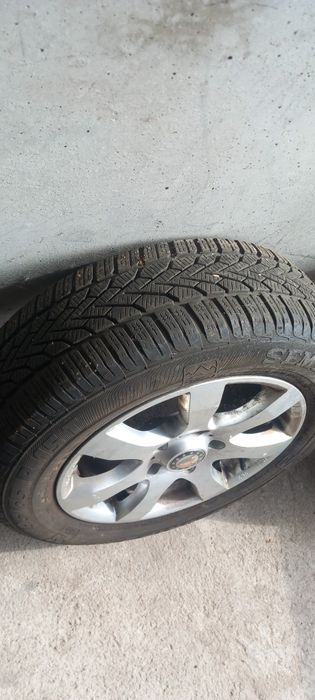 Джанти с гуми и гайки 15"