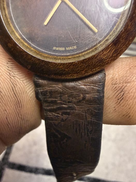 Tissot woodwatch genuine swiss made impecabil