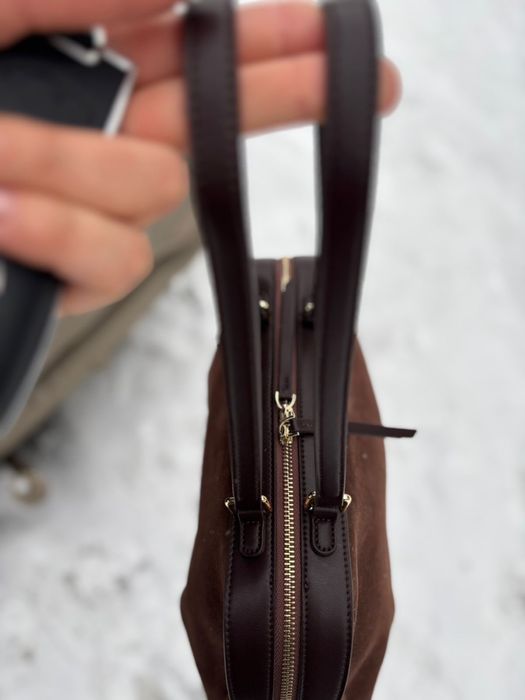 Продам сумку кожа нат замш