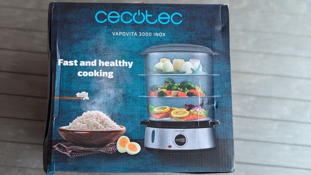 Aparat de gatit cu aburi , nou.