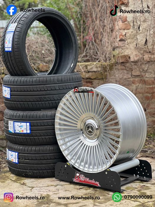 Jante Roti Mercedes20 R20 Model spitat W222 W221 W212 W204 W205 CLS W212 W222 W213 GLE GLC W223 W214 anvelope vara sau iarna 245/275 sau alte dimensiu