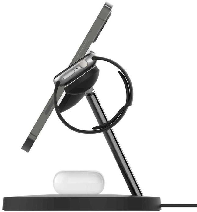 Беспроводная зарядная станция Belkin MagSafe 3in1 Wireless Charger