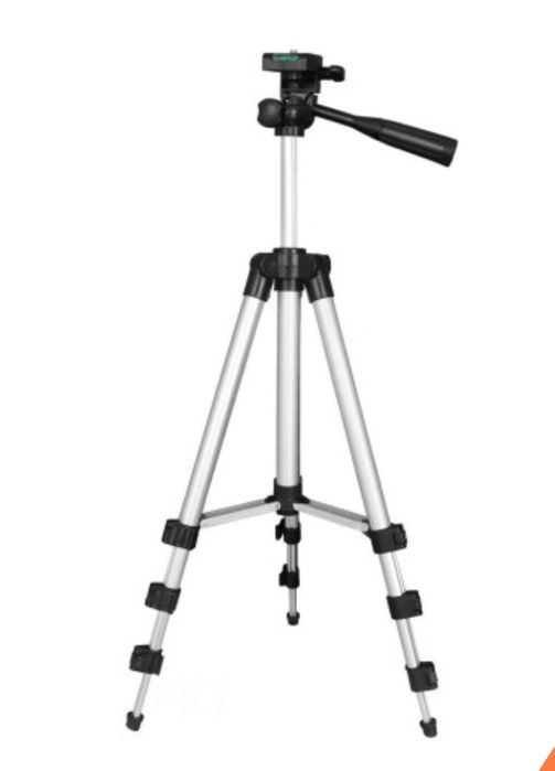 Телескопичен алуминиев статив с хоризонтално и вертикално завъртане ни