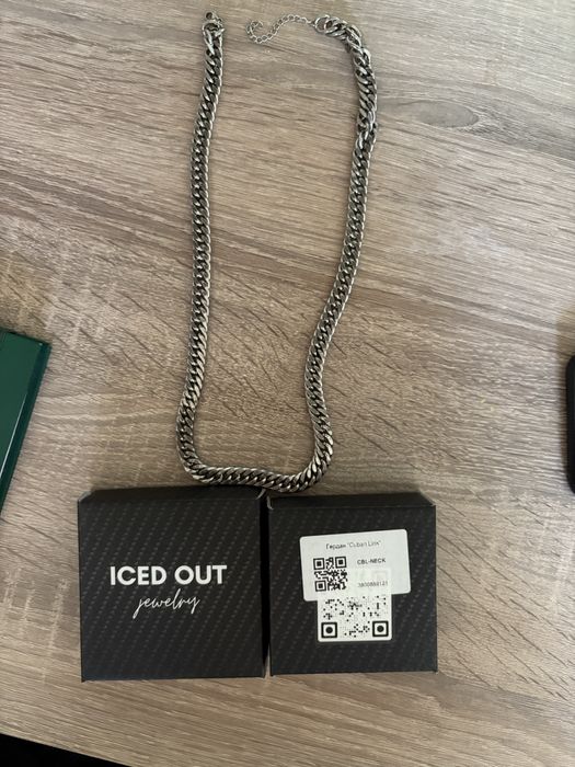 Мъжки Гердан Cuban Link, Iced Out