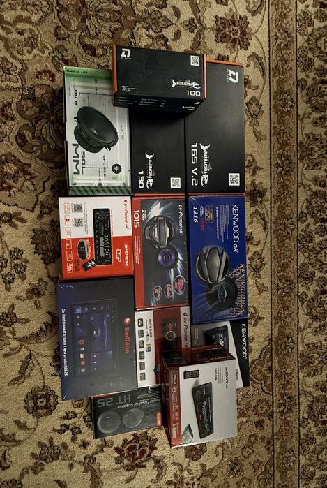 сабвуфера и динамики