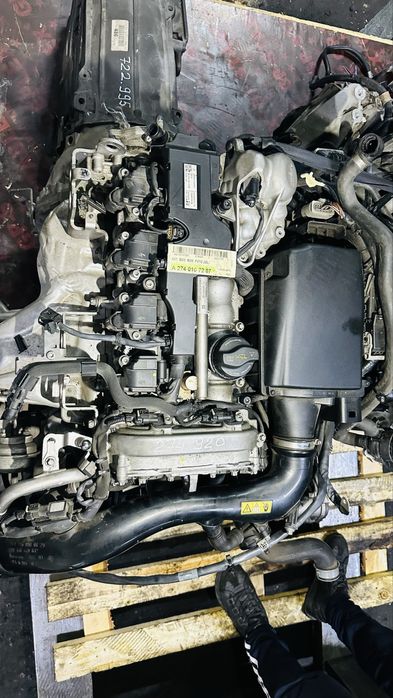W212 C218 m274 e2.0 turbo двигатель акпп авторазбор мерседес бу оригин