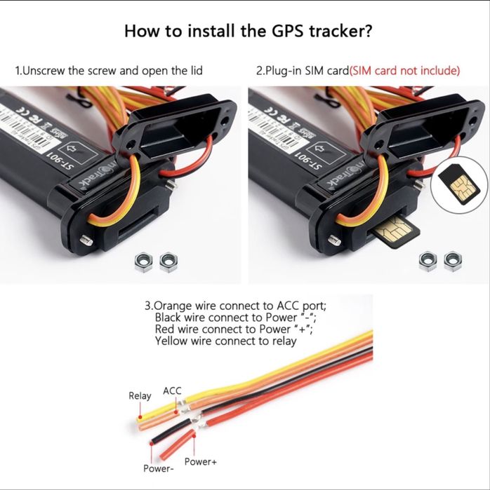 Gps trecker 4g Moshinala uchun