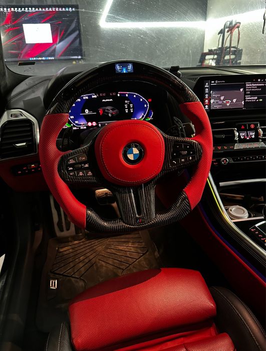 Volan BMW Carbon - Seria G - Incalzire - Traffic Jam - Vibratii