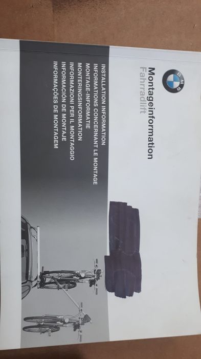 Suport hidraulic biciclete NOU - Original BMW