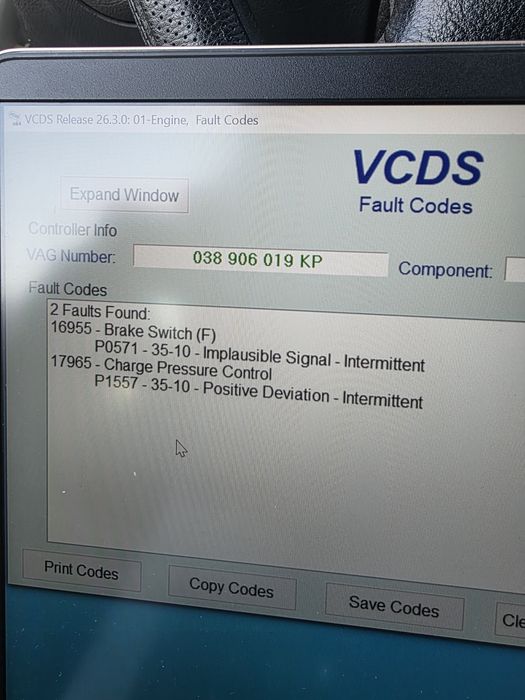 Diagnoza auto grupul VAG