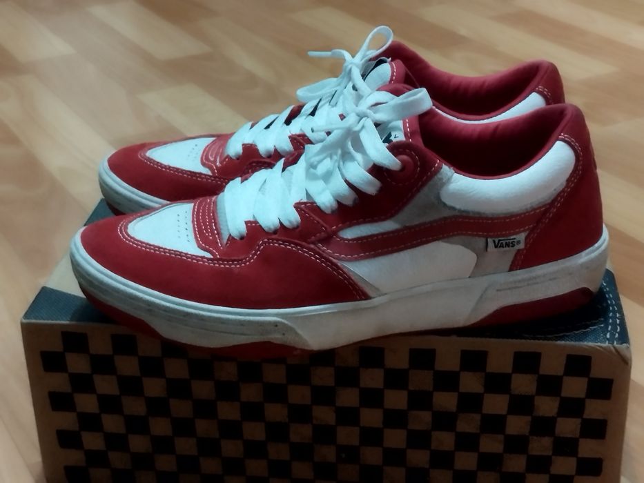 Продам vans rowan 2 red/white
