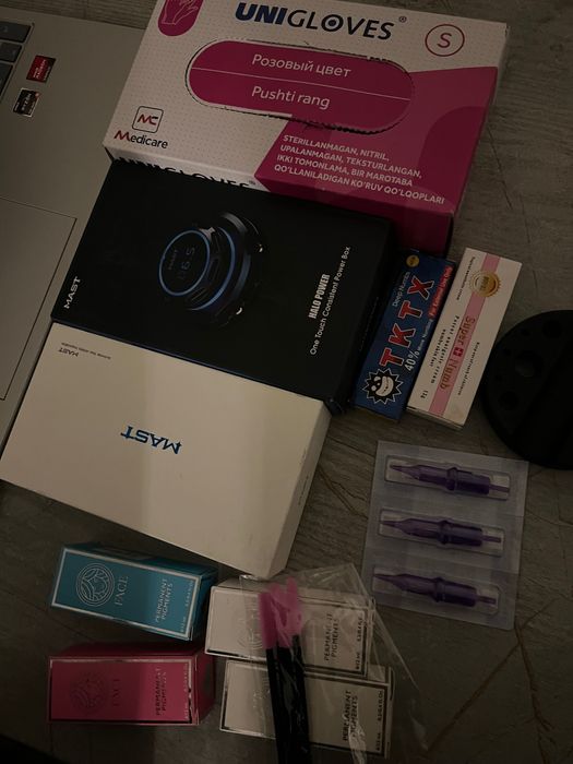 Tayyor biznes Permanent makiyaj uchun YANGI nabor | Apparat + ranglar