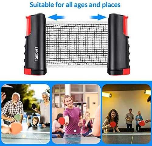 FBSPORT комплект за тенис на маса 2 ракети