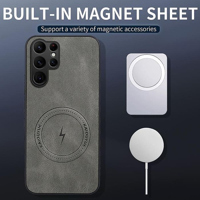 Стилен magsafe кейс за samsung galaxy s25 ultra