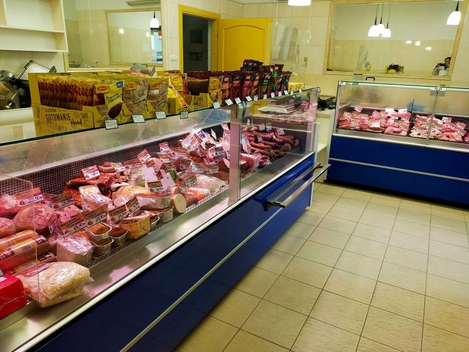Vitrina orizontala mezeluri/carne ultra profesionale inox