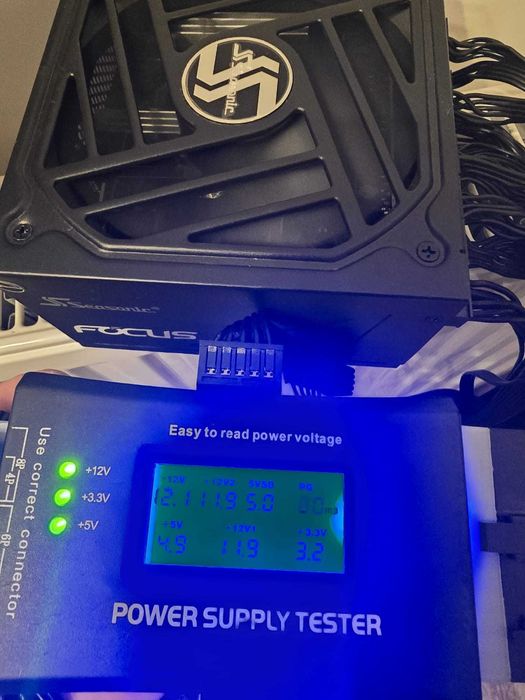 Seasonic Focus GX-1000 2024, 80+ Gold, 1000W