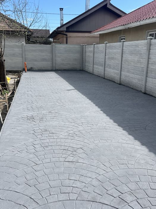 Beton amprentat si elicopterizat concept