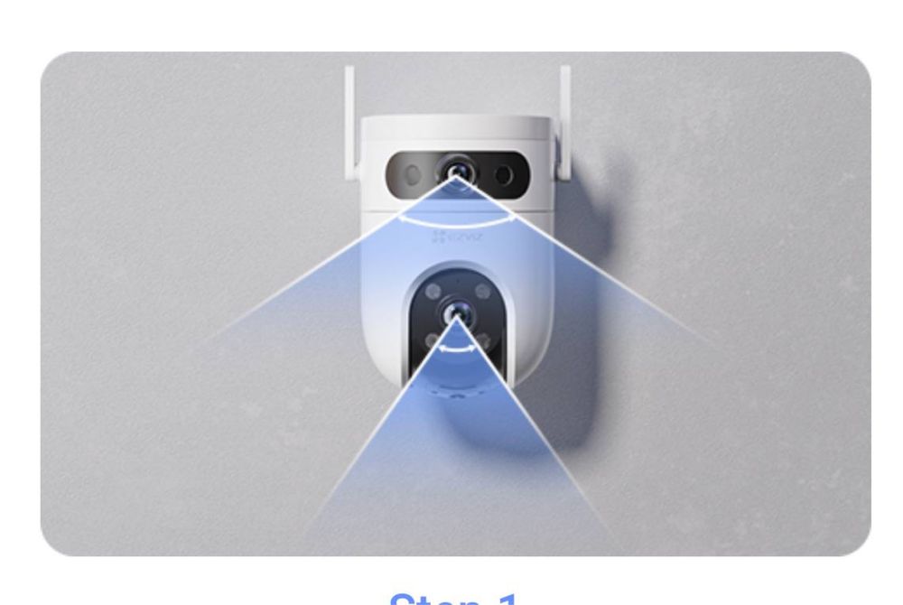 Камера EZVIZ CS-H9c (3MP. Для дома.