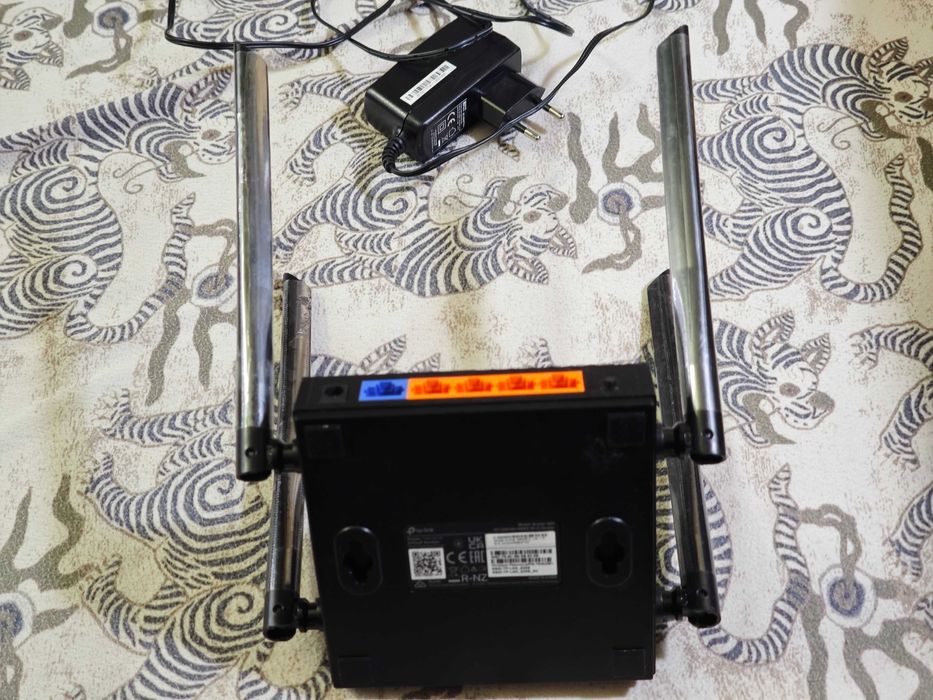 РУТЕР TP-LINK Archer A64 /AC1200 Dual-band, WI-FI 5, GIGABIT Бърз!