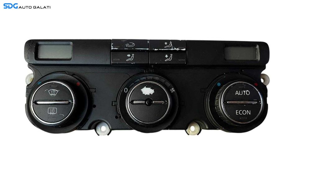Panou Modul Unitate Comanda AC Aer Conditionat Clima Climatronic Dublu Dual Zone Skoda Octavia 2 2004 - 2013 [LC0635]